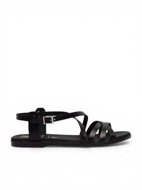 NWOT Oh! My Sandals Olivia Strappy Sandal Black Size EU 39/US 8